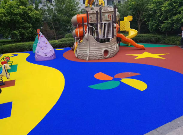 幼儿园EPDM塑胶跑道